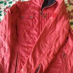 Barbour Coat/Jacket Red Size 10